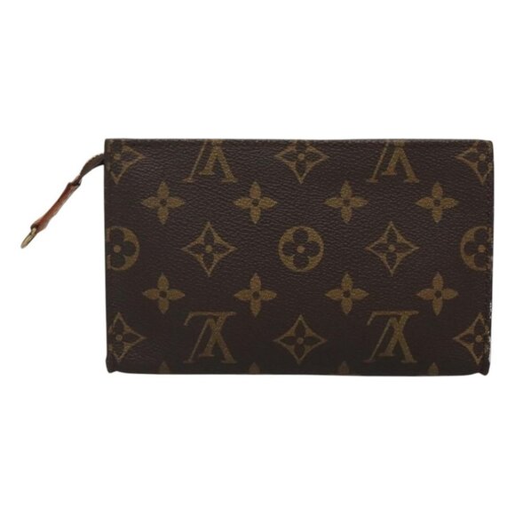 LOUIS VUITTON Monogram Bucket PM Accessory Pouch LV Auth